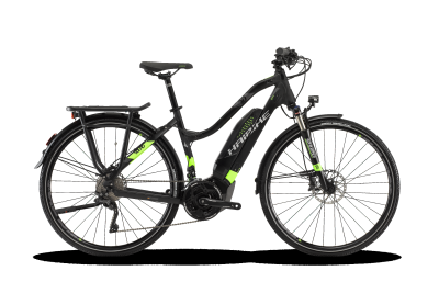 Haibike SDURO Trekking 6.0 Damen Schwarz/Grün/Titan matt 2018 - Damen -  