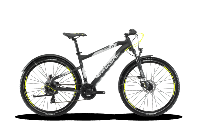 Haibike SEET HardSeven 1.5 Street Schwarz/Silber/Weiß matt 2018 - MTB Hardtail -  