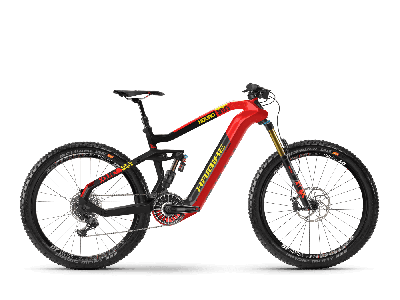 Haibike XDURO NDURO 10.0 Rot/Carbon/Gelb 2020 - MTB Fully -  