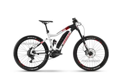 Haibike XDURO NDURO 2.0 Schwarz/Silber/Rot 2020 - MTB Fully -  