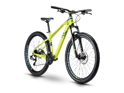 Raymon HardRay Seven 1.0 Dark Blue / Lime / Black Glossy 2020 - MTB-Hardtail 27,5 Unisex -  