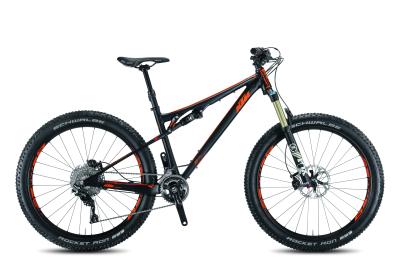 KTM KAPOHO 27.5+ black matt orange red 2016 - 2F -  