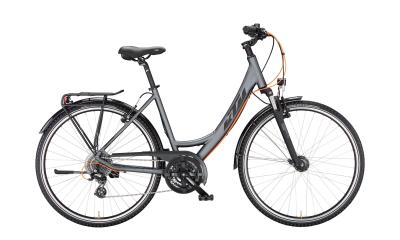 KTM LIFE JOY steelgrey matt (black+orange) 2023 - 28