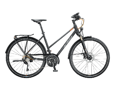 KTM LIFE STYLE black matt (grey orange glossy) 2020 - DA -  51