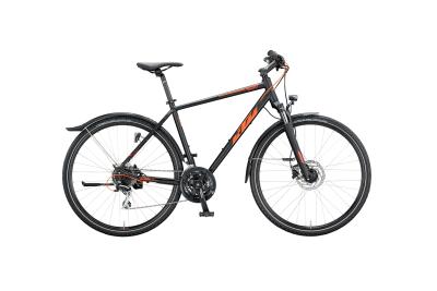KTM LIFE TRACK STREET black matt (orange) 2020 - HE -  