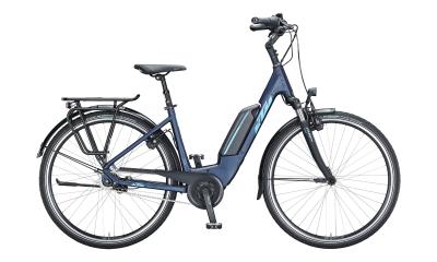 KTM MACINA CENTRAL 7 RT Eveblue Matt ( Blue )  2021 - 400Wh 28