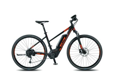 KTM MACINA CROSS 9 CX4 DA black matt (orange) 2018 - DA -  