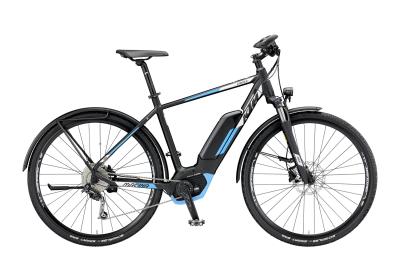 KTM MACINA CROSS LFC 9 CX5 black matt (white azzuro) 2019 - HE 28 -  