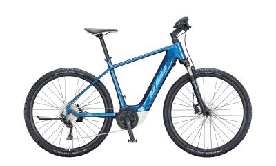 KTM MACINA CROSS P610 Denim ( Blue White )  2021 - 625Wh 28