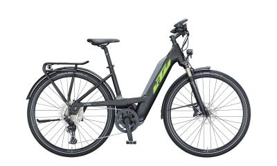 KTM MACINA SPORT 620 Black Matt ( Green Grey )  2021 - 625Wh 28