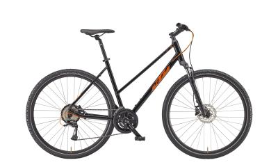 KTM X-LIFE TRACK black (orange+silver) 2024 - 28