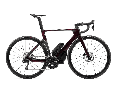 Orbea Orca Aero M30iLTD Wine Red Carbon View (Gloss) - Carbon Raw (Matt) 2023 - 28