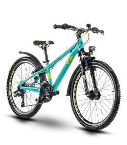 Raymon FourRay 1.0 Street Cyan / Lime / Black gloss 2020 - Kids 24 Unisex -  