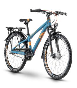 Raymon FourRay 2.0 Street Dark Blue / Orange Gloss 2020 - Kids 24 Unisex -  