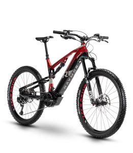 Raymon FullRay E-Nine 10.0 Black / DeppRed/ Grey Gloss 2020 - E-MTB-All-Mountain 29 Unisex -  