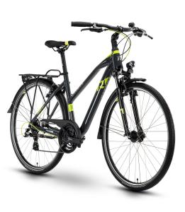 Raymon TourRay 2.0 Darkgrey / Lime / Grey Glossy 2020 - TREKKING 29 Trapez -  