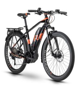 Raymon TourRay E 6.0 Black / Red / Grey Glossy 2020 - E-Trekking 27,5 Gent -  60