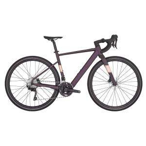 Scott Contessa Speedster Gravel eRIDE 25 Burgundy Purple 2024 - 28
