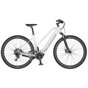 Scott Sub Cross eRIDE 10 Lady white / silver / apple gold 2020 - 625Wh 28 -  
