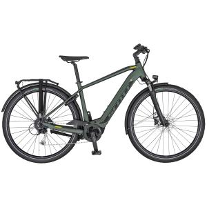 Scott Sub Tour eRIDE 20 Men dark green / black / yellow gold 2020 - 500Wh 28 -  