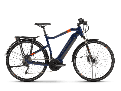 Haibike SDURO Trekking 5.0 Blau/Orange/Titan 2020 - Herren -  