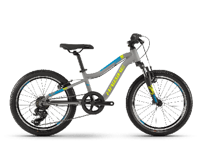 Haibike SEET Greedy 20'' SF Grau/Blau/Lime matt 2019 - MTB Hardtail 20 -  