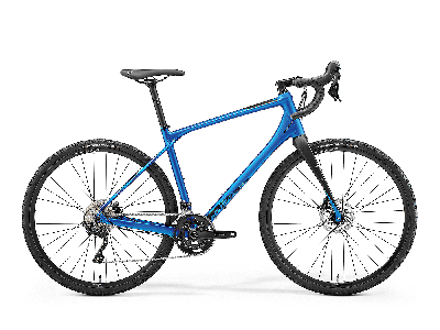 Merida SILEX 400 Matt Blau ( Schwarz )  2021 - 28 