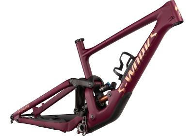 Specialized S-Works Enduro Frameset SATIN RASPBERRY / BRONZE FOIL 2021 - Diamant -  