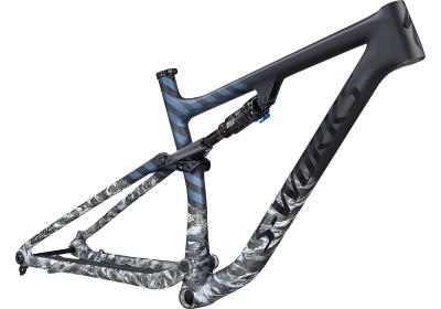 Specialized S-Works Epic EVO Frameset SATIN FLAKE SILVER/CAST BLUE METALLIC 2021 - Diamant -  