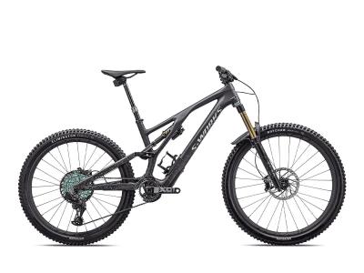 Specialized S-Works Stumpjumper EVO Satin Carbon / Brushed Liquid Black Metal / Limest 2023 - 27,5