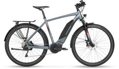 Stevens E-6X Tour Gent Foggy Grey 2020 - 28 500Wh -  