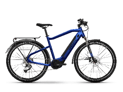 Haibike Trekking 4 gloss matte blue / black 2022 - Herren-27,5