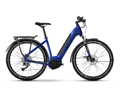 Haibike Trekking 4 gloss matte blue / black 2022 - Unisex-27,5