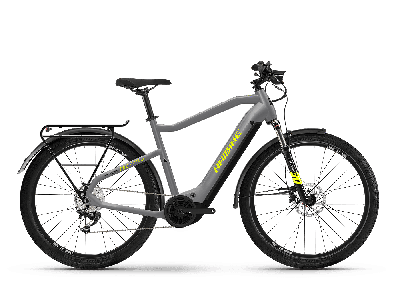 Haibike Trekking 6 gloss grey / neon yellow 2022 - Herren-27,5