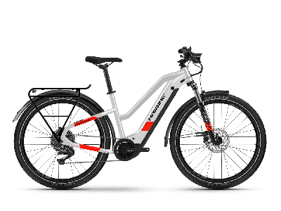 Haibike Trekking 7 cool grey / red matte 2022 - Damen-27,5