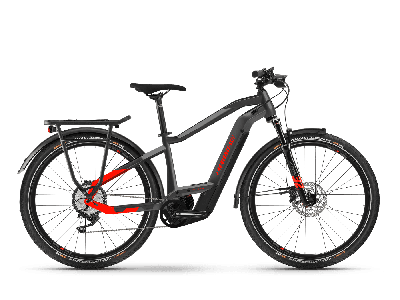 Haibike Trekking 9 anthracite / red 2022 - Herren-27,5