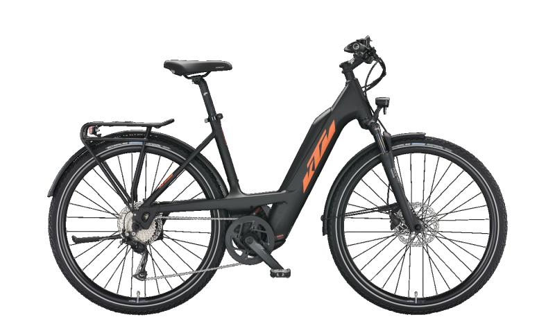 KTM MACINA SPORT 510 black matt (orange+grey) 2022 - 28