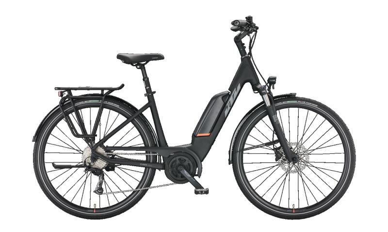 KTM MACINA FUN A510 black matt (grey+orange) 2022 - 28
