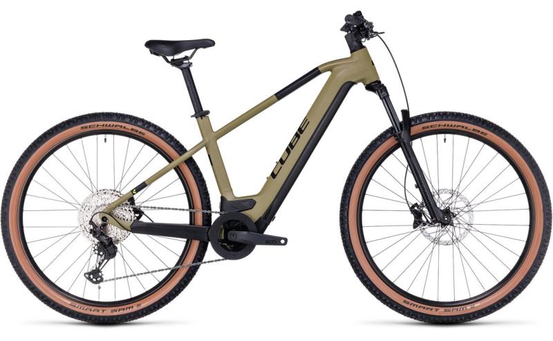 Cube Reaction Hybrid Race 750 olive´n´green 2023 - 27,5