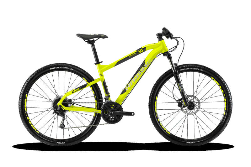 Haibike SEET HardNine 3.0 Lime/Anthrazit/Schwarz 2018 - MTB Hardtail -  