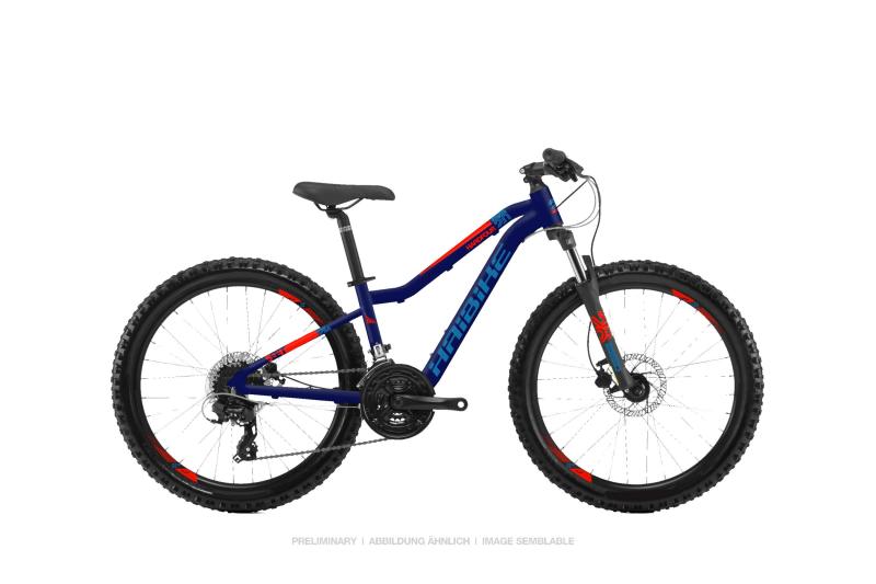 Haibike SEET HardFour 2.0 Blau/Blau/Rot 2019 - MTB Hardtail 24 -  