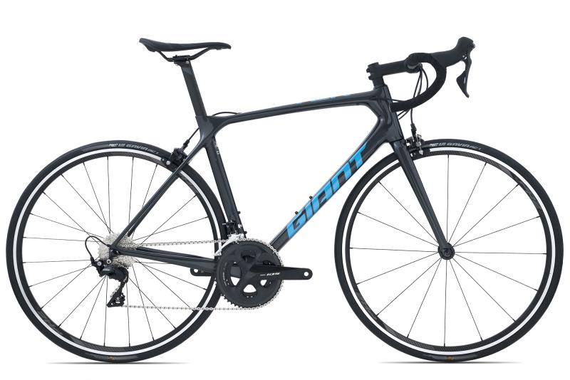 Giant TCR Advanced 2 Coreblack / Metallicblue 2020 