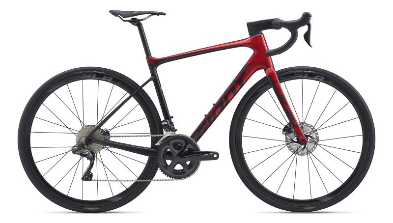 Giant Defy Advanced Pro 1 Metallicblack / Metallicred 2020 