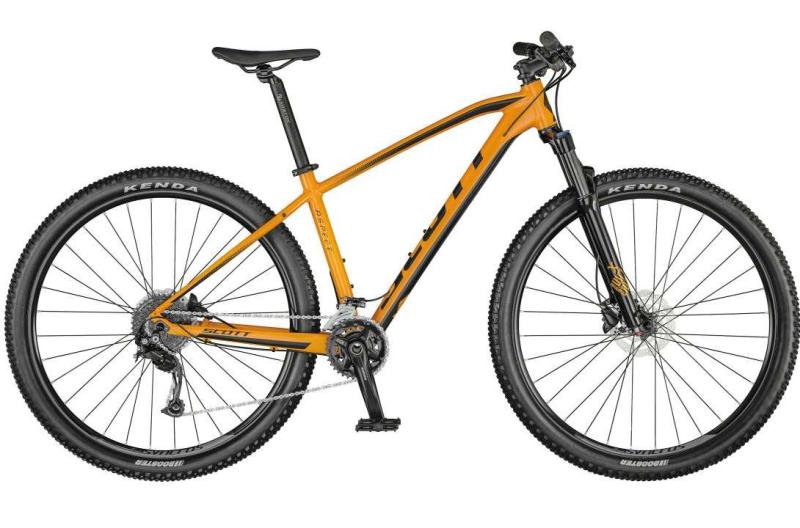 Scott Aspect 740 tangerine orange / gloss black 2021 