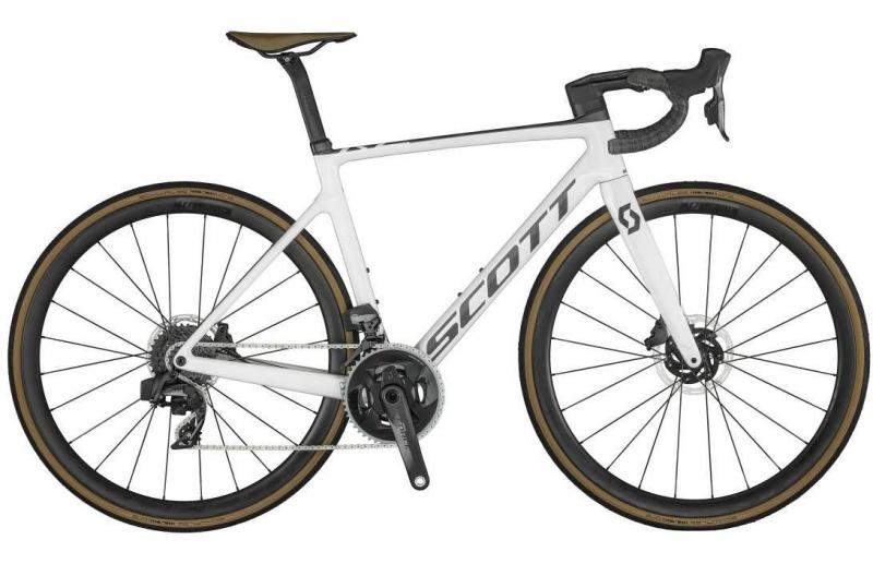 Scott Addict RC 10 pearl white / black 2021 