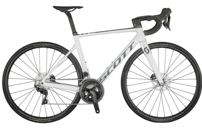 Scott Addict RC 40 gloss pearl white / grey 2021 