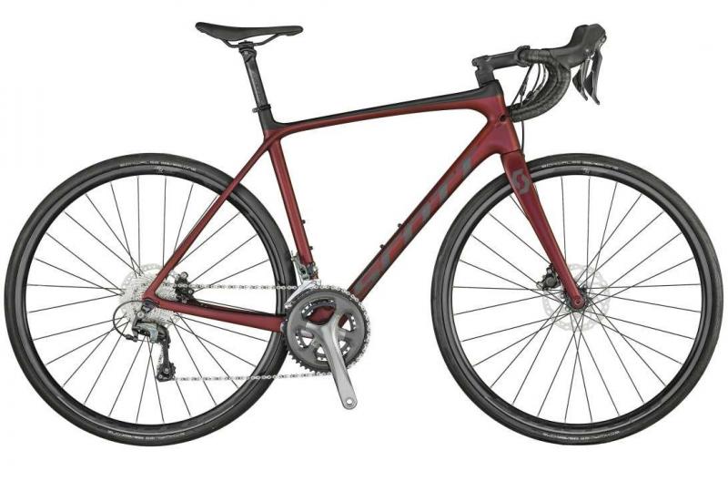 Scott Addict 30 Disc indian red / grey 2021 
