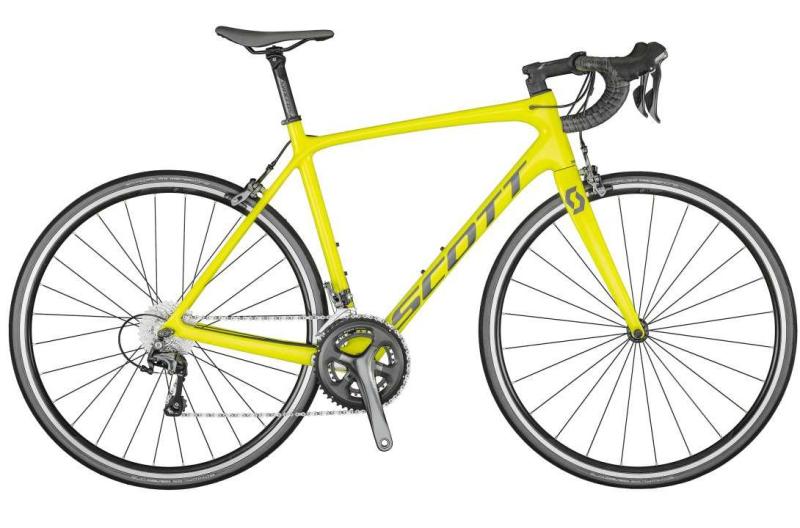 Scott Addict 30 radium yellow / grey 2021 