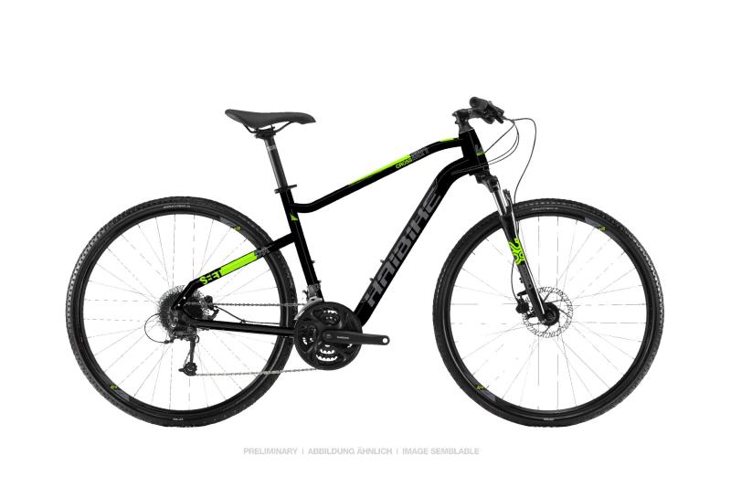 Haibike SEET Cross 4.0 Schwarz/Grün/Grau 2019 - Herren 28 -  