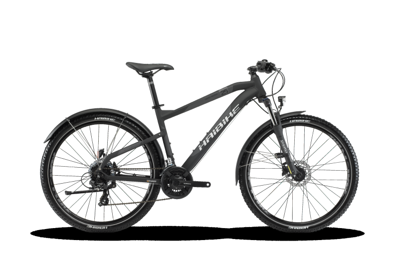 Haibike SEET HardSeven 2.5 Street Schwarz Titan Anthrazit matt 2018 MTB Hardtail
